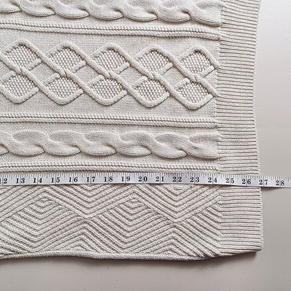 Chaps Mixed Knit Cotton Sweater - Picture 15 of 15